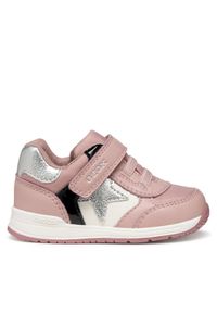 Sneakersy Geox. Kolor: różowy