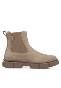 sorel - Sorel Sztyblety Explorer Strt™ Chelsea Boot 2078061264 Beżowy. Kolor: beżowy. Materiał: skóra, zamsz #1