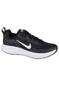 Buty Nike Wearallday W CJ1677-001 czarne. Okazja: na co dzień. Zapięcie: sznurówki. Kolor: czarny. Materiał: guma, syntetyk, materiał. Szerokość cholewki: normalna