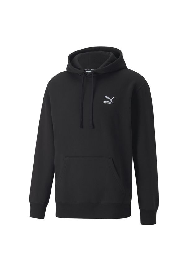 Bluza z kapturem Puma Classics Small Logo FL. Typ kołnierza: kaptur. Kolor: czarny. Wzór: haft