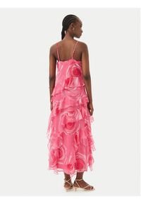 Vero Moda Sukienka wieczorowa Smilla 10346307 Różowy Regular Fit. Kolor: różowy. Materiał: syntetyk. Styl: wizytowy #2