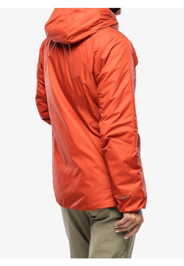 Kurtka ocieplana damska Montane Respond Hoodie. Kolor: pomarańczowy. Sport: turystyka piesza