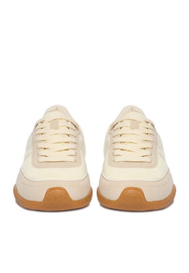 MEXX Sneakersy EO-MI001011261W Écru. Kolor: kremowy. Materiał: materiał