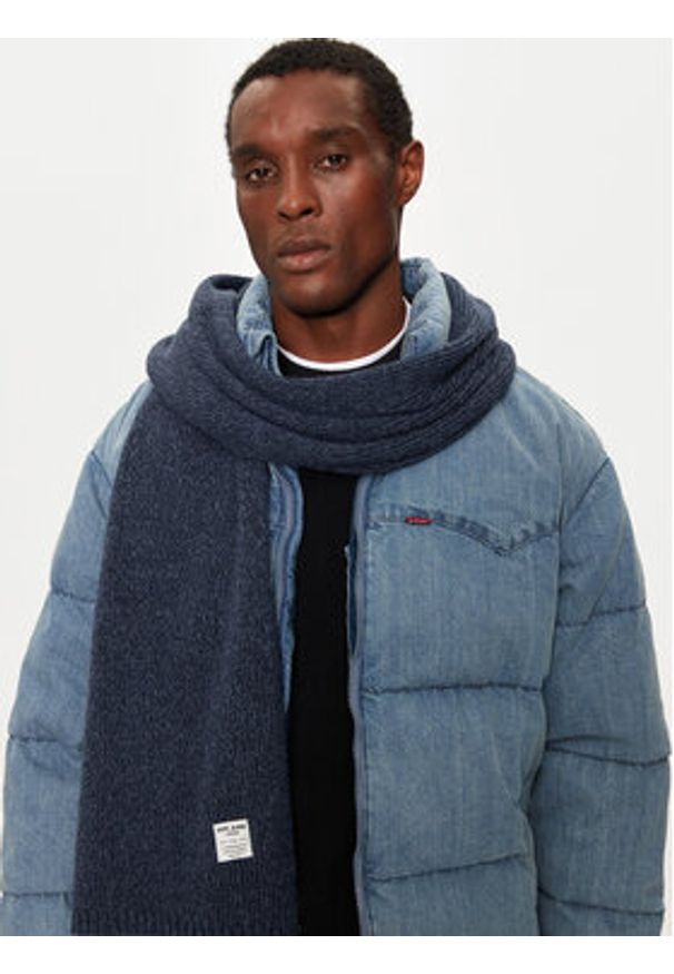 Pepe Jeans Szalik PM110460 Granatowy. Kolor: niebieski. Materiał: materiał, akryl