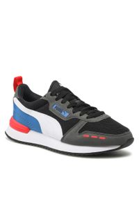 Sneakersy Puma R78 Jr 373616 29 Black/Puma White/Dark Shadow. Kolor: czarny. Materiał: materiał