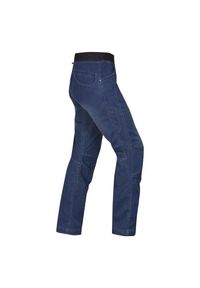OCUN - Spodnie wspinaczkowe męskie Ocun Mania Jeans. Kolor: niebieski. Materiał: jeans. Sport: turystyka piesza