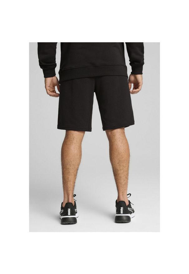 Puma - Męskie szorty dzianinowe TAD ESSENTIALS 10" PUMA Black. Kolor: czarny. Materiał: dzianina