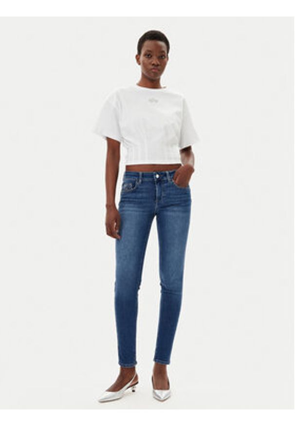 Liu Jo Jeansy UA5003 D4615 Niebieski Skinny Fit. Kolor: niebieski