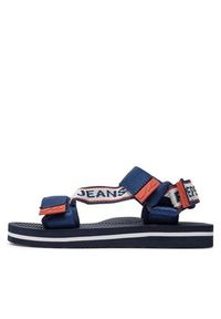 Pepe Jeans Sandały Pool One B PBS70063 Granatowy. Kolor: niebieski #4