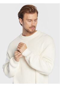 Redefined Rebel Sweter Bastian 212056 Écru Regular Fit. Materiał: bawełna #5