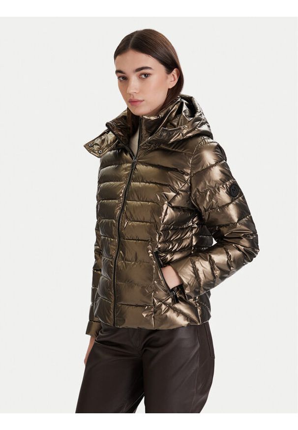 Morgan Kurtka zimowa 242-GELOLA Brązowy Regular Fit. Kolor: brązowy. Materiał: syntetyk. Sezon: zima