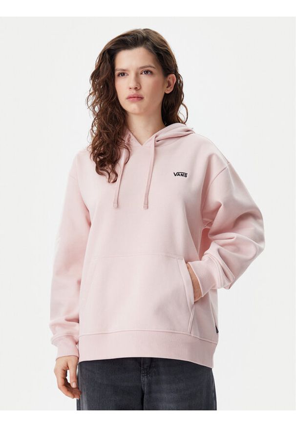 Vans Bluza Flying V VN00046Y Różowy Regular Fit. Kolor: różowy. Materiał: syntetyk, bawełna