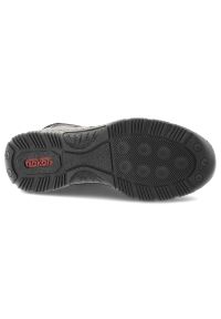 Szare Botki Rieker Wsuwane Obuwie Damskie. Okazja: na co dzień. Zapięcie: bez zapięcia. Kolor: szary. Materiał: jeans, materiał. Styl: casual, sportowy, elegancki #5
