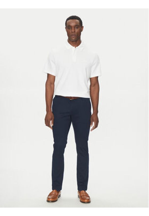 Michael Kors Polo CS552GZH5J Biały Regular Fit. Typ kołnierza: polo. Kolor: biały. Materiał: bawełna