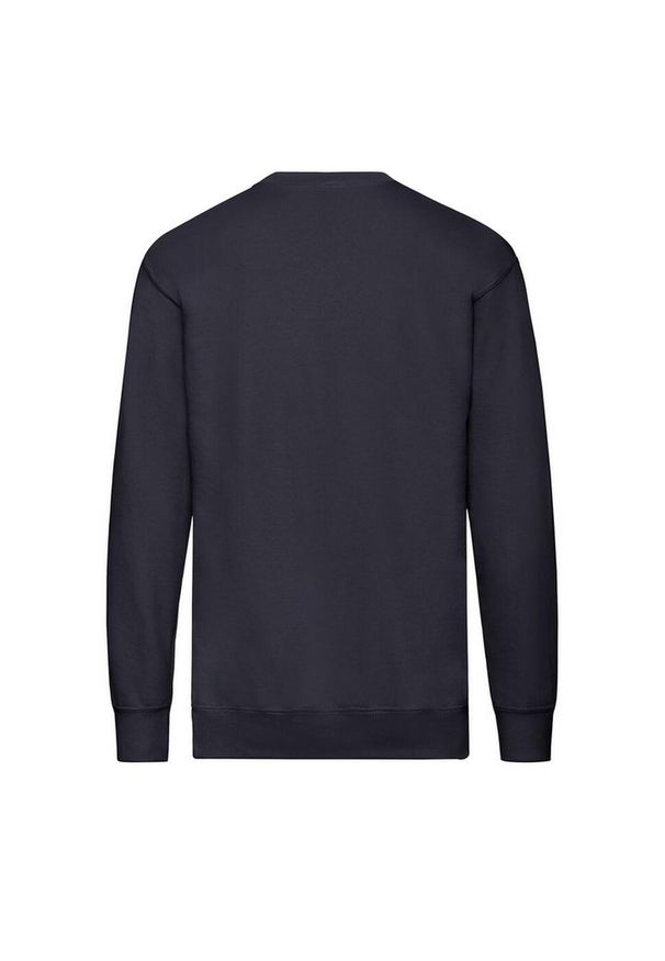 FRUIT OF THE LOOM - Lekka Męska Bluza Z Kapturem. Typ kołnierza: kaptur. Kolor: niebieski