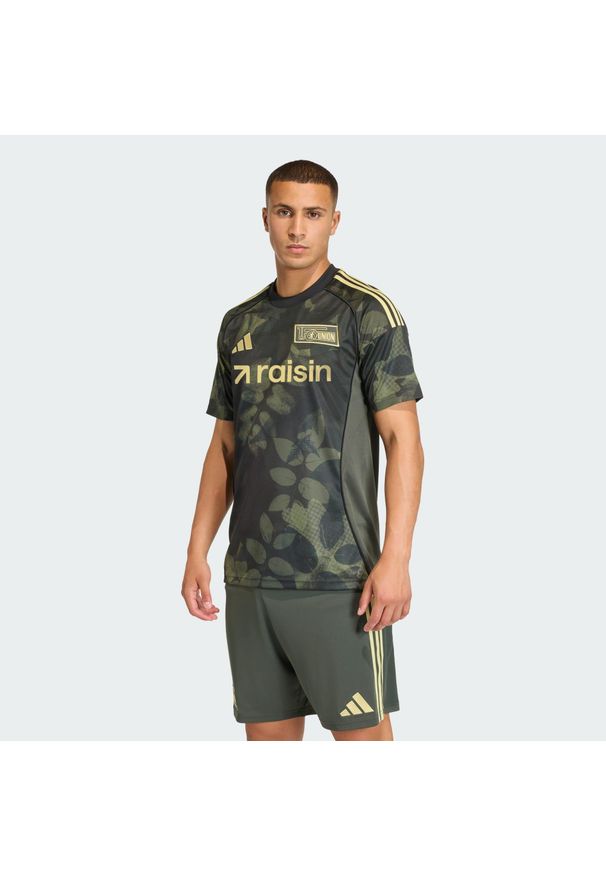 Adidas - Koszulka 1. FC Union Berlin 25/26 Away. Kolor: szary. Sport: piłka nożna