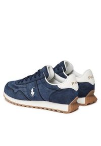 Polo Ralph Lauren Sneakersy RF104266 Granatowy. Kolor: niebieski. Materiał: skóra #5