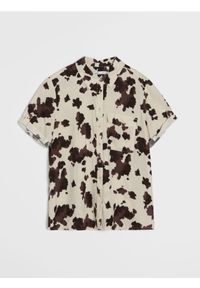 Sinsay - Wiskozowa koszula z ozdobnymi guzikami - wielobarwny. Materiał: wiskoza #1
