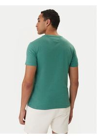 Tommy Jeans T-Shirt DM0DM20363 Zielony Slim Fit. Kolor: zielony. Materiał: bawełna #2