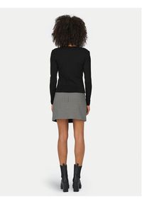 only - ONLY Bluzka Riley 15323159 Czarny Slim Fit. Kolor: czarny. Materiał: bawełna #2