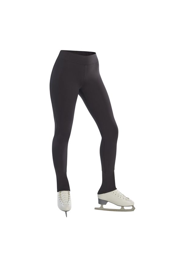 AXELYS - Legginsy Treningowe Do Jazdy Figurowej Na Łyżwach. Materiał: poliester, materiał, elastan. Sport: fitness