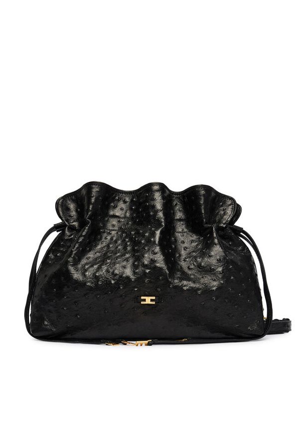 Torebka Elisabetta Franchi. Kolor: czarny