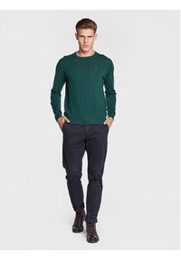 Aeronautica Militare Sweter 222MA1388L415 Zielony Regular Fit. Kolor: zielony. Materiał: wełna #4