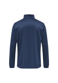 Dres Hummel Promo. Kolor: niebieski. Materiał: dresówka #1