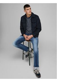 Jack & Jones - Jack&Jones Jeansy Mike 12168290 Niebieski Tapered Fit. Kolor: niebieski