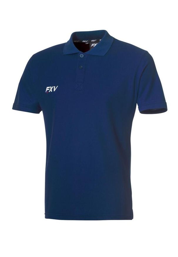 FORCE XV - Polo Force XV classic force. Typ kołnierza: polo. Kolor: niebieski. Materiał: materiał. Styl: elegancki, klasyczny