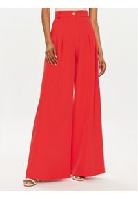 Maryley Spodnie materiałowe 24EB579/43FI Czerwony Regular Fit. Kolor: czerwony. Materiał: syntetyk