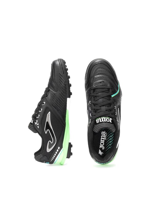 Joma - Buty piłkarskie turfy męskie, Dribling 25 DRIS TF. Kolor: czarny, zielony, wielokolorowy. Materiał: syntetyk, tkanina, materiał. Sport: piłka nożna