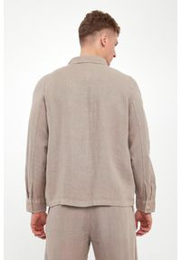 Aeronautica Militare - Koszula męska lniana AERONAUTICA MILITARE. Materiał: len #3