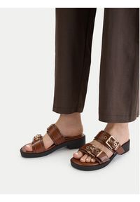 Beverly Hills Polo Club Klapki CEO-HY7006-1 Brązowy. Kolor: brązowy. Materiał: materiał #6