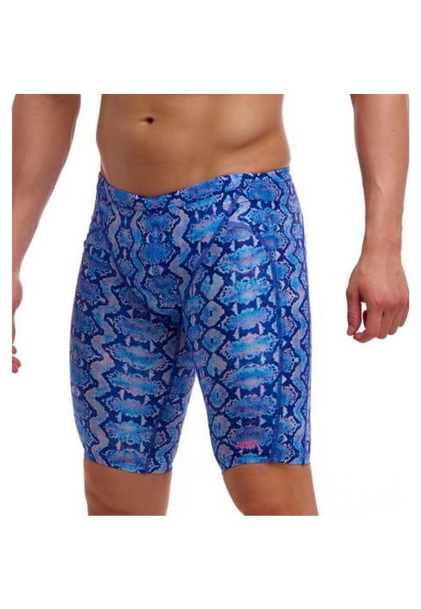 FUNKY TRUNKS - Spodenki do pływania Jammery Funky Trunks Blue Viper. Kolor: niebieski