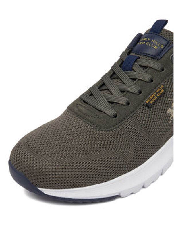 Beverly Hills Polo Club Sneakersy CWBEO-LUUK-01 V5 Khaki. Kolor: brązowy. Materiał: materiał