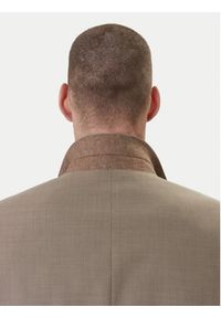 Hugo - HUGO Garnitur Henry/Getlin232X 50557616 Beżowy Slim Fit. Kolor: beżowy. Materiał: syntetyk #8