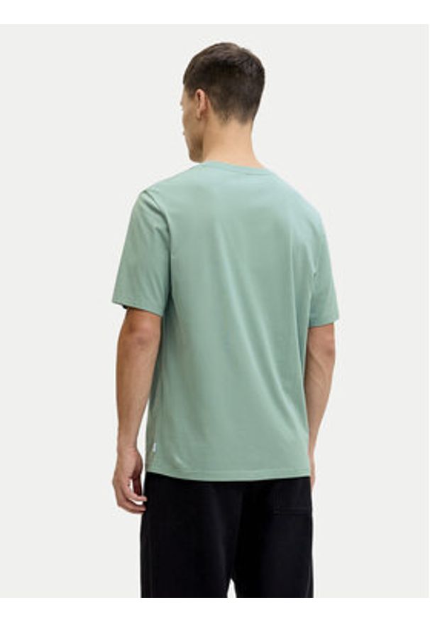 Jack & Jones T-Shirt Oragnic Basic 12156101 Zielony Regular Fit. Kolor: zielony. Materiał: bawełna
