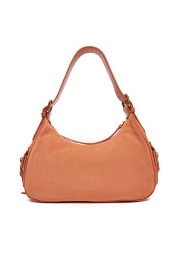 Pinko - PINKO Torebka Cargo Bag Classic PE 25 PLTT 102794 A29N Pomarańczowy. Kolor: pomarańczowy. Materiał: skórzane, zamszowe