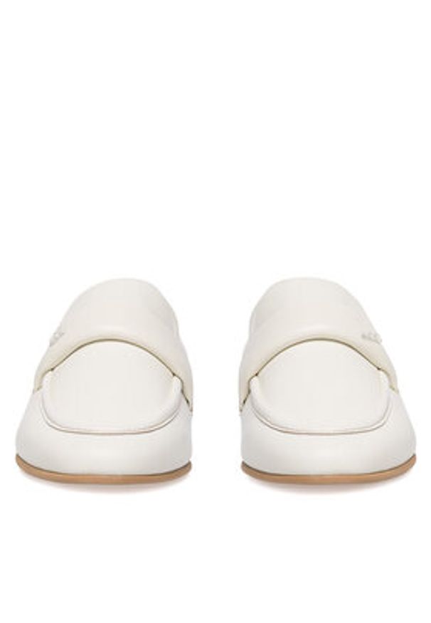 Gino Rossi Lordsy 24SS400 Écru. Materiał: skóra