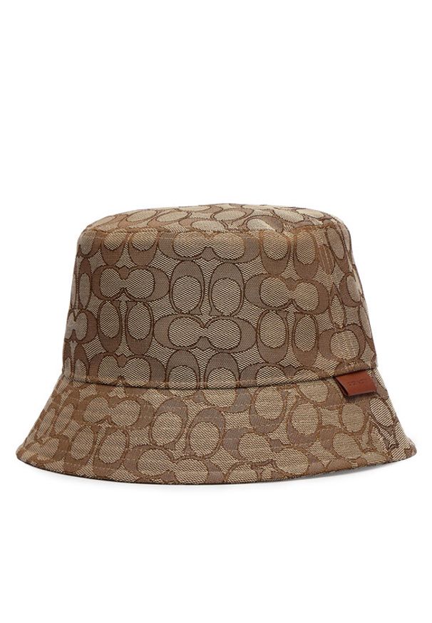 Coach Kapelusz 29CCN94 Brązowy. Kolor: brązowy. Materiał: poliester