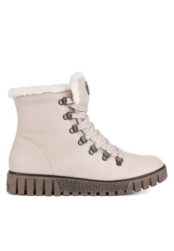 Trzewiki Rieker. Kolor: beżowy