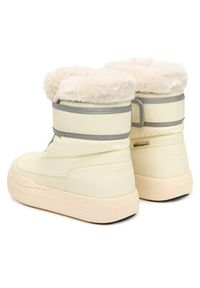 Moon Boot Śniegowce Jr Park Strap 80D3440030 D Beżowy. Kolor: beżowy. Materiał: materiał