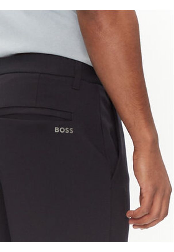 BOSS Szorty materiałowe S_Commuter-J 50511436 Granatowy Slim Fit. Kolor: niebieski. Materiał: syntetyk