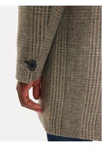 Guess Płaszcz wełniany M4BL14 WGGF0 Beżowy Regular Fit. Kolor: beżowy. Materiał: syntetyk