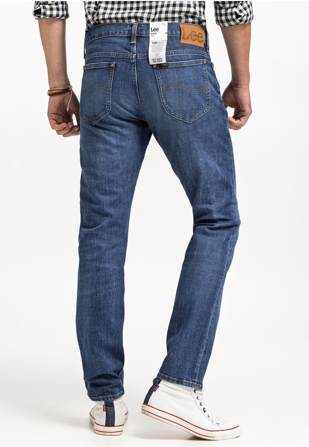 Lee - LEE RIDER MĘSKIE SPODNIE JEANSOWE JEANSY DŻINSY WORN FROM RAW L701KNHD 112321976
