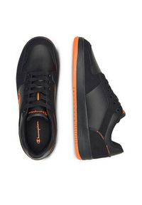 Champion Sneakersy Rebound 2.0 Low S22320-KK001 Czarny. Kolor: czarny. Materiał: skóra