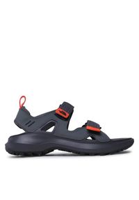 The North Face Sandały Hedgehog Sandal III NF0A46BHIGP1-070 Szary. Kolor: szary. Materiał: nubuk, skóra #1