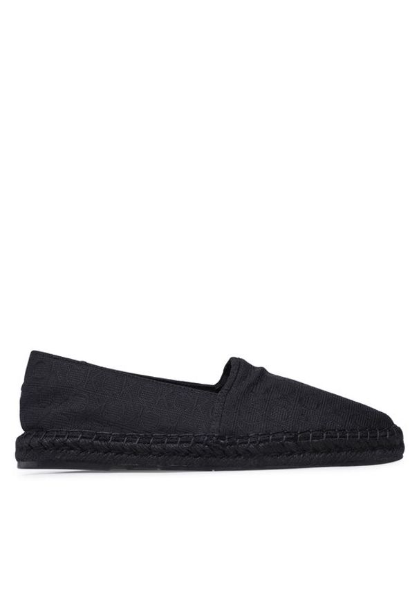 Calvin Klein Espadryle Espadrille Mono Jq HM0HM00977 Czarny. Kolor: czarny. Materiał: materiał