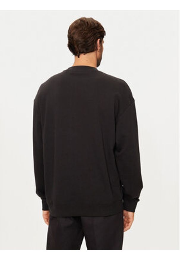 Hugo Bluza Dapocrew 50525892 Czarny Relaxed Fit. Kolor: czarny. Materiał: bawełna